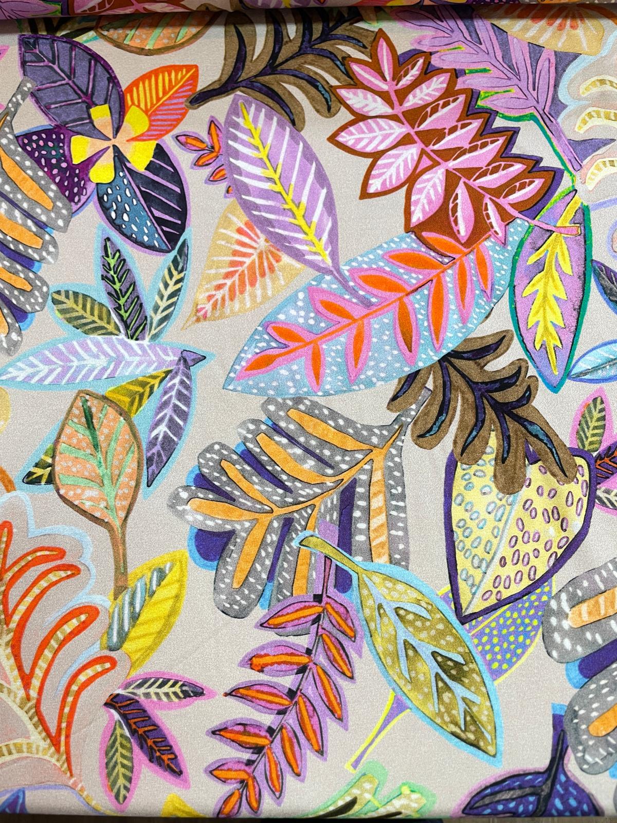 Viskose Jersey "Vaniglia" blaulila